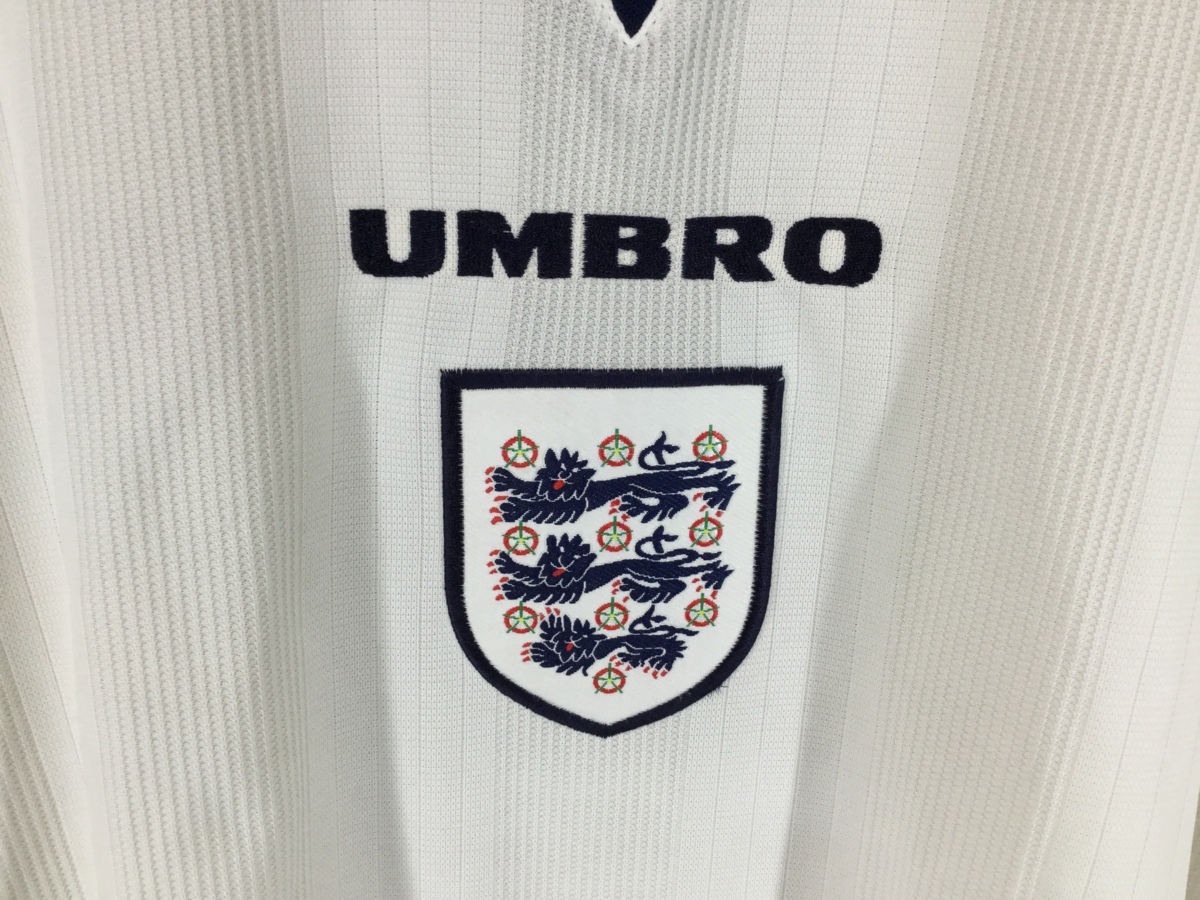 ポール・ガスコイン（インポートXL） イングランド代表 0 Umbro 復刻版 ホーム半袖 #19 - Yahoo!オークション 「ポール・ガスコイン」の落札相場・落札価格 イングランド代表1990ホーム ガスコイン19 UMBRO ユニフォーム 半袖 ゴールベッカム&amp;ジェラード