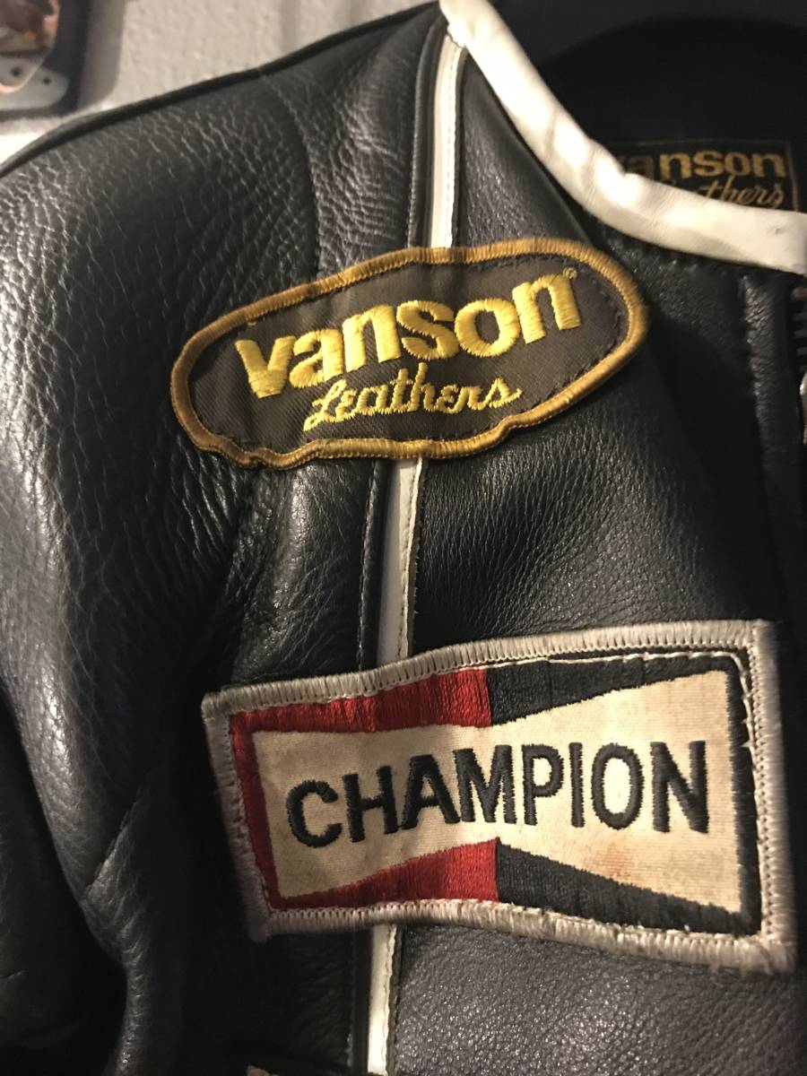【中古】VANSON バンソン ワンスター だけどスターなし！ ブラック