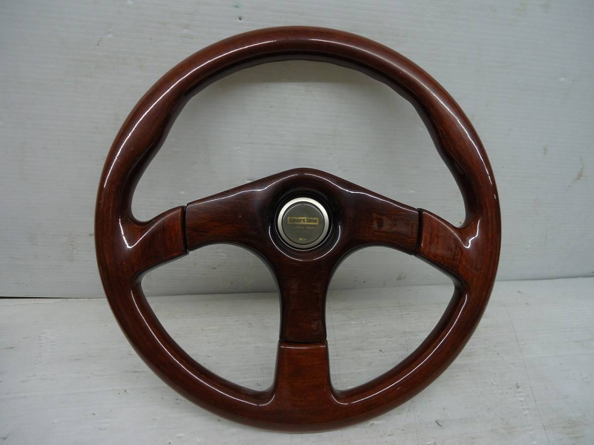 日産ブルーバード510純正ウッドハンドル ホーンボタンset