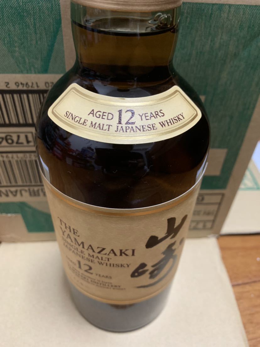 100%新品，大人気 サントリー 山崎12年 シングルモルト 700ml 未開栓 箱付き(日本)｜売買されたオークション情報、yahooの商品情報をアーカイブ公開 - オークファン 日本