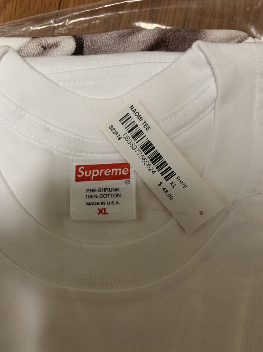 Supreme Naomi tee XL キムタク着XLサイズ