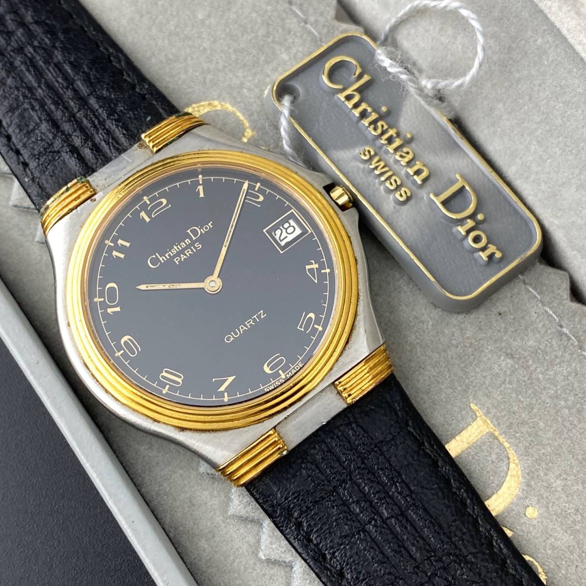 1円～】Christian Dior クリスチャン ディオール 腕時計 メンズ 