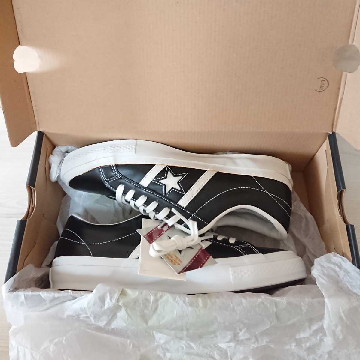  廃盤 コンバース ジャックスター レザー ワンスター オールスター 黒 STAR & BARS CONVERSE Vintage JACK STAR US7 5 25cm IVY(25.0cm)｜売買されたオークション情報、yahooの商品情報をアーカイブ公開 - オ 25.0cm