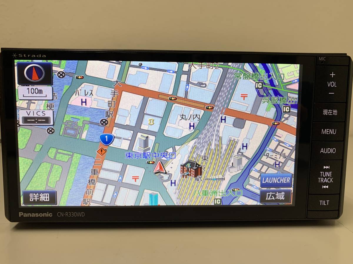 パナソニック メモリーナビ CN-R330WD 7V型ワイド TV/DVD/CD 