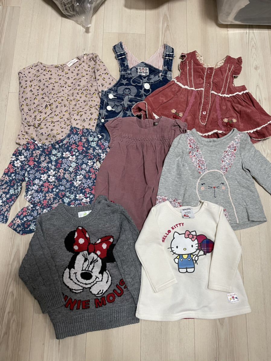 女の子 子供服32点 まとめ売り 80 100cm セット まとめ売り 売買されたオークション情報 Yahooの商品情報をアーカイブ公開 オークファン Aucfan Com