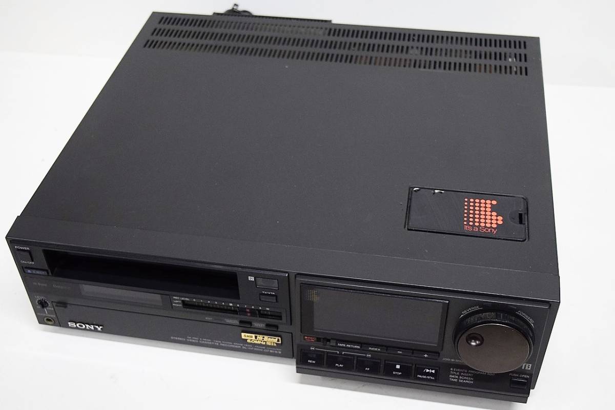 Y884J14☆SONY/ソニー【SL-HF3000】ベータ デッキ/ステレオ カセット 