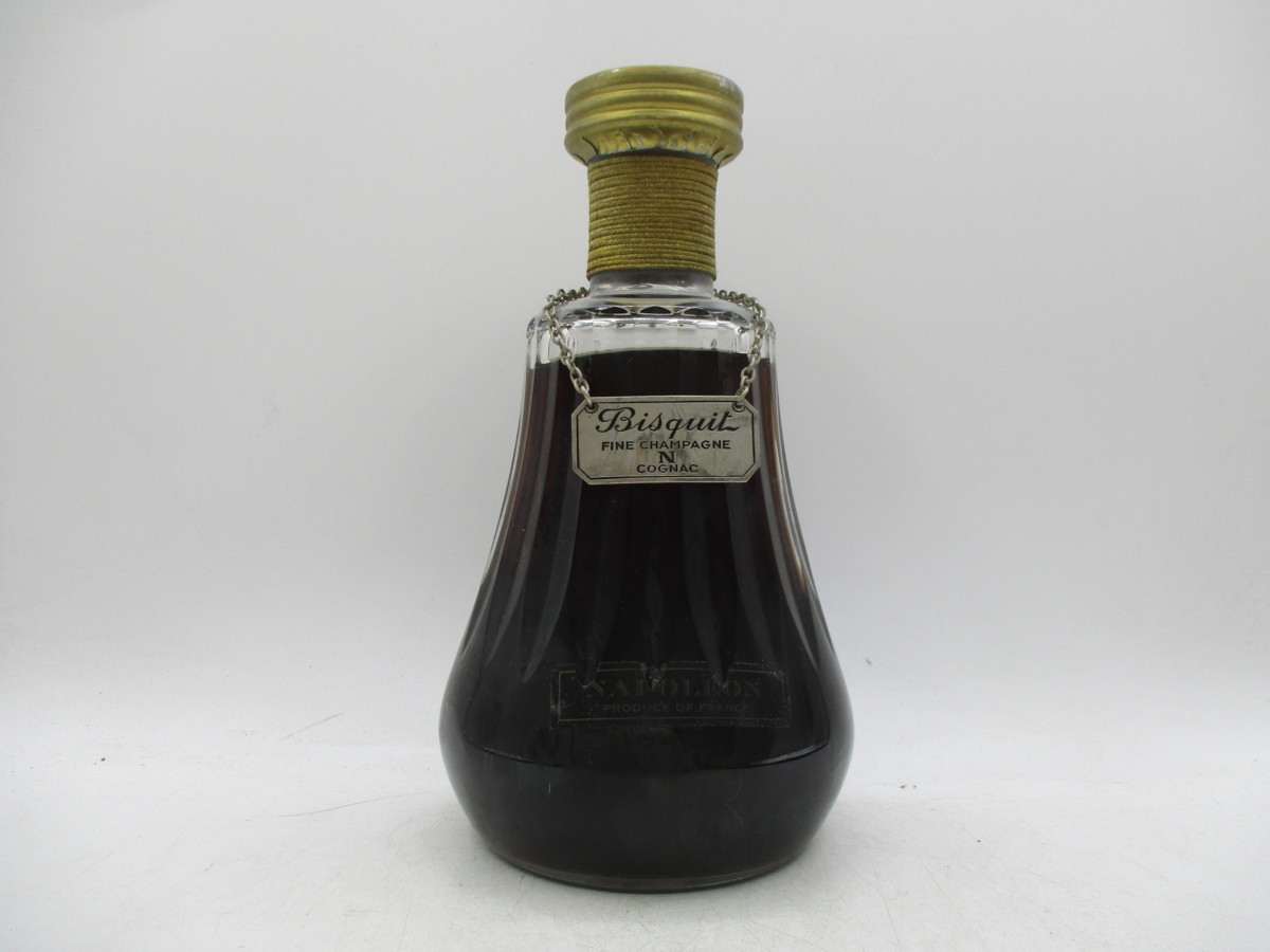 ビスキーナポレオン コニャック バカラクリスタル　古酒 同梱OK商品】BISQUIT NAPOLEON ビスキー ナポレオン バカラ クリスタル