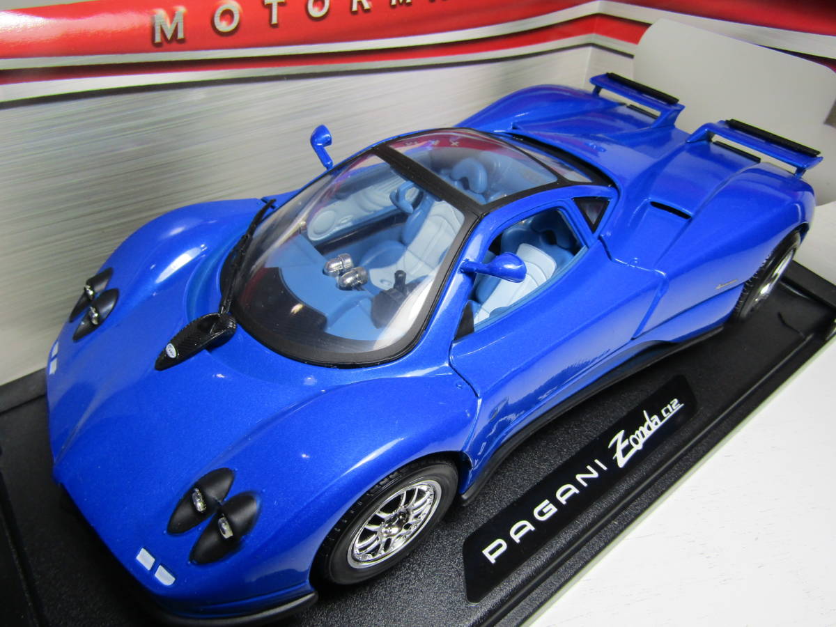 PAGANI Zonda C12 パガーニ ゾンダ 1/18 Motor Max製 1999 - 2010