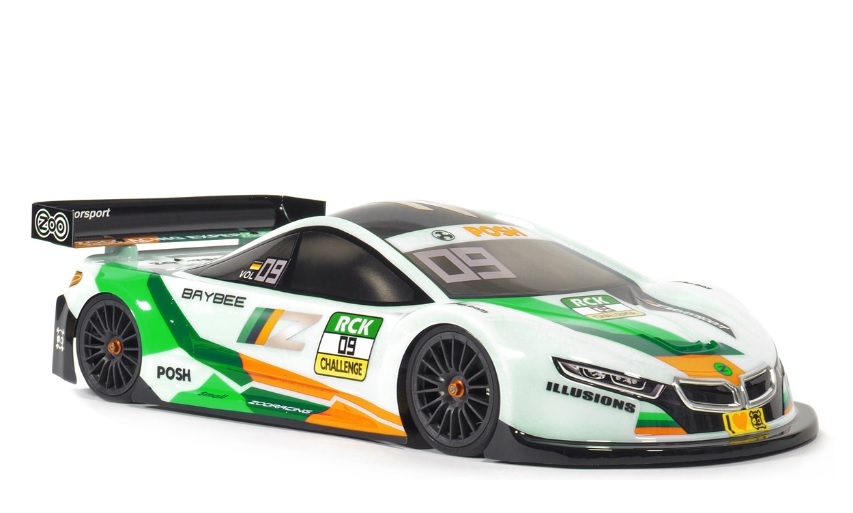 ZooRacing BayBee EPツーリングカー用ボディ 0.5mm厚 新品・未塗装品 TRF420BD10T4MMXIF14サーパント4Xなどに