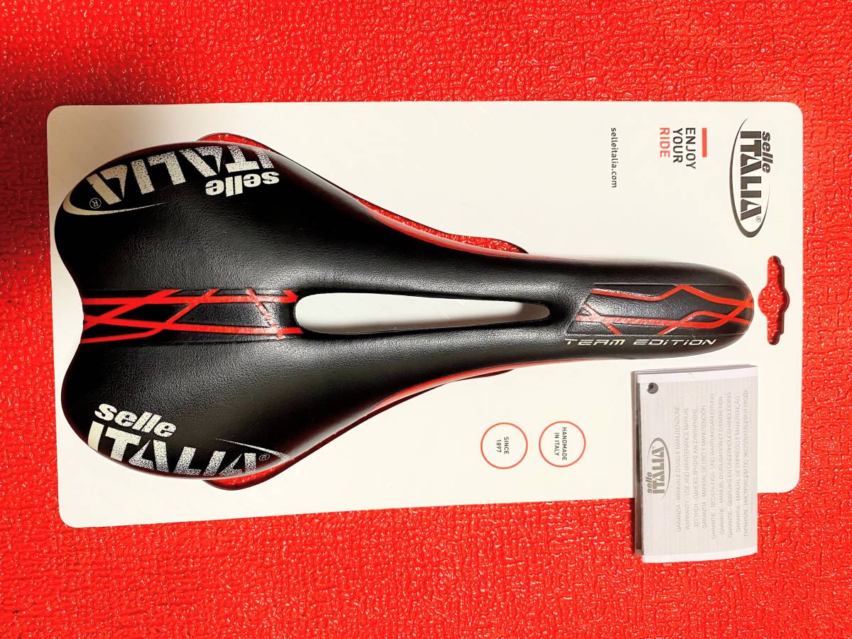 Selle Team Italia SLR Edition Saddle - | Flow Carbon Slr White Pro