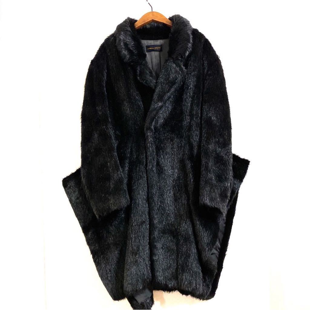 希少ヴィンテージ1980年代 COMME DES GARCONS ファーデザイン変形 