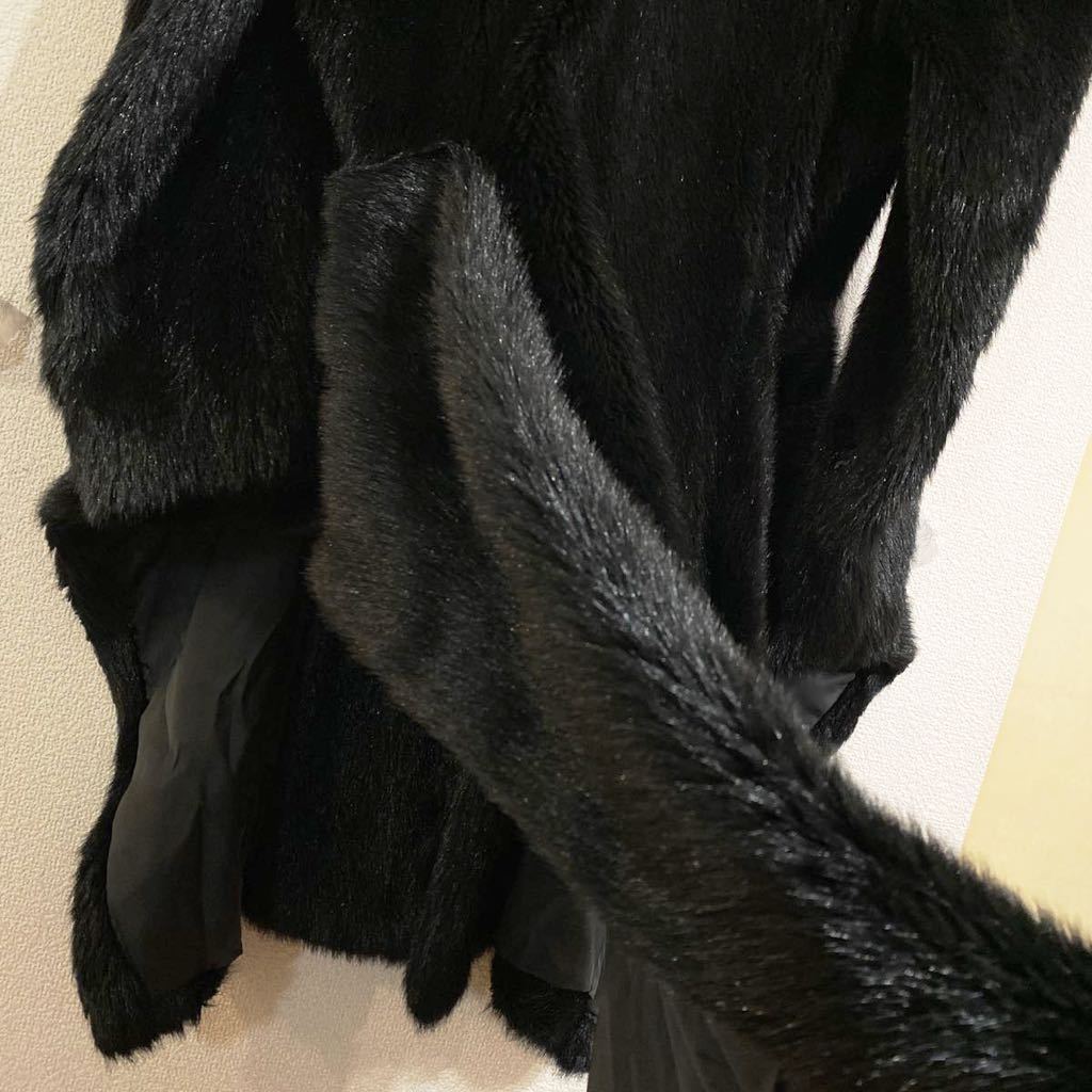 希少ヴィンテージ1980年代 COMME DES GARCONS ファーデザイン変形 