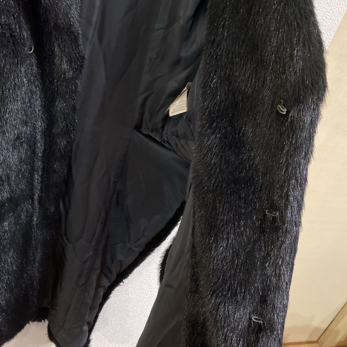 希少ヴィンテージ1980年代 COMME DES GARCONS ファーデザイン変形 