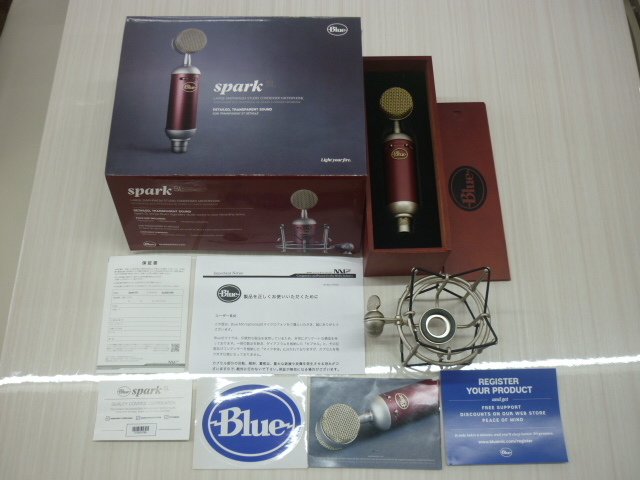 動作未確認 現状 ジャンク BLUE Spark SL コンデンサーマイク