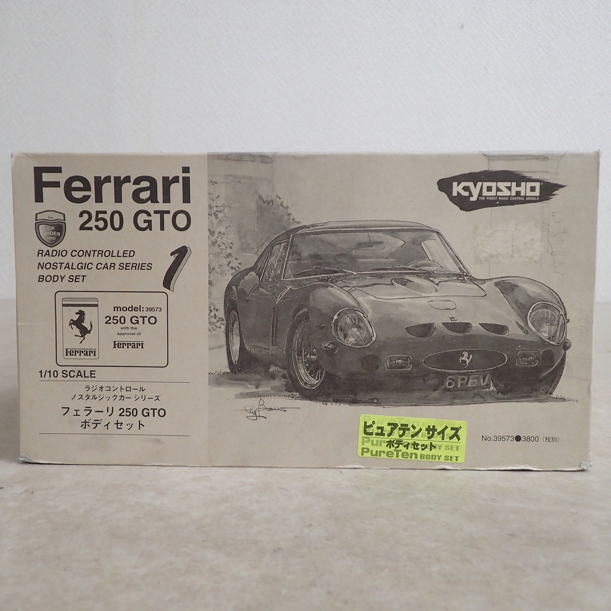 未組立 京商 1/10 フェラーリ 250 GTO ボディセット No.39573 RC