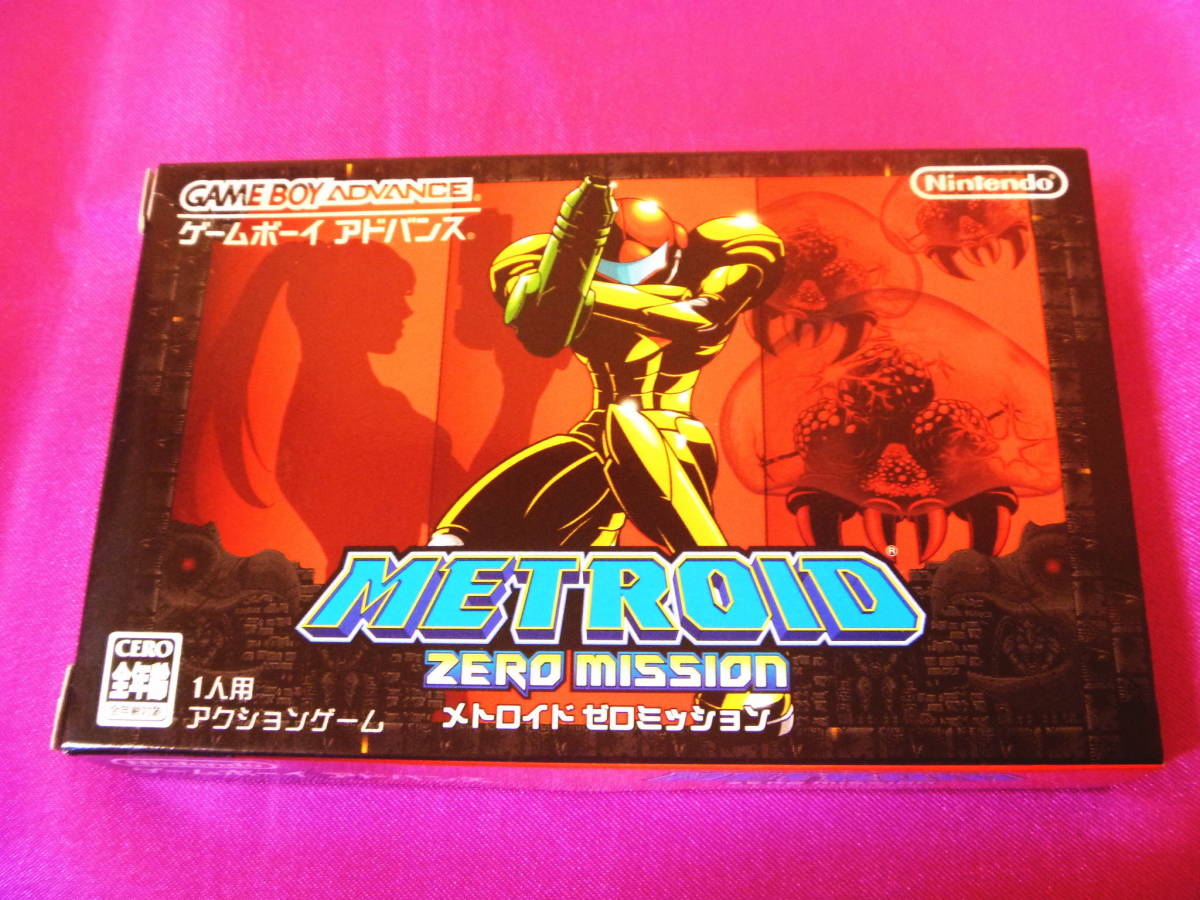 GBA ゲームボーイ アドバンス METROID メトロイド ゼロミッション 箱 