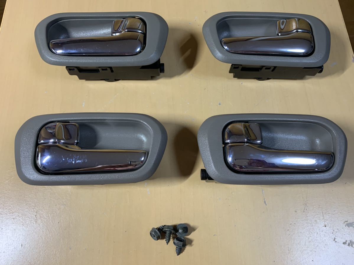  日産純正 C35 ローレル GNC35 C35 NC35 純正メッキ ドアノブ インナーハンドル ４個 １台分 R34 スカイライン S15 シルビア等に流用(日産用)｜売買されたオークション情報、yahooの商品情報をアーカ 日産用