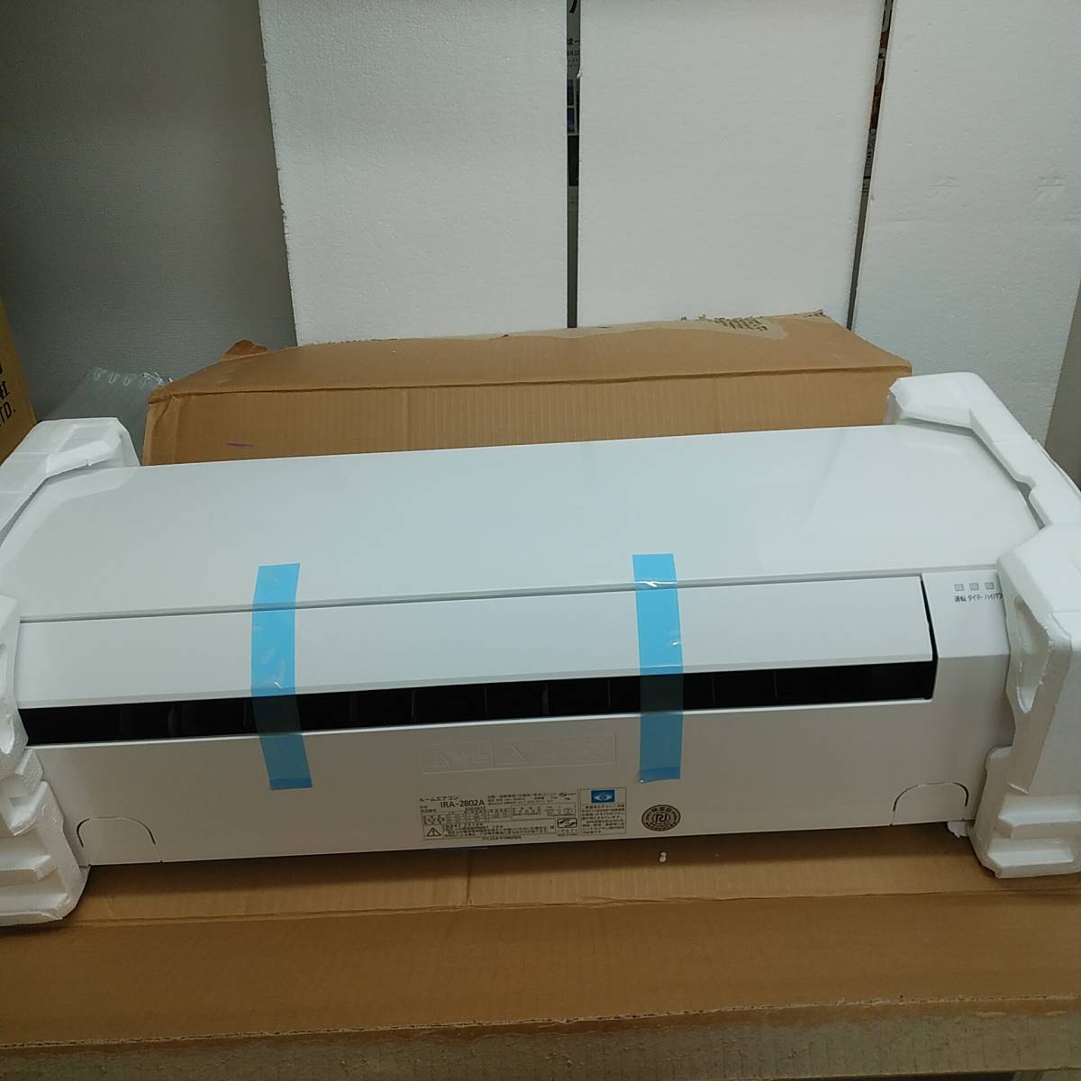 未使用品/アイリスオーヤマ ルームエアコン 主に10畳用 室内機 IRA-2802A