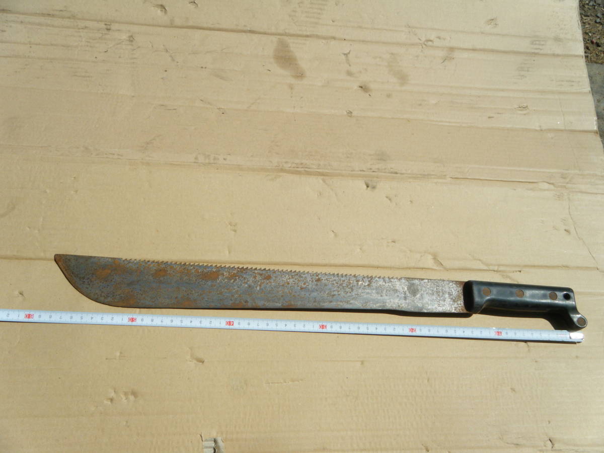 YUU251 MACHETE US マチェット 鉈 ナイフ キャンプに アウトドアに ナタ なた 全長約680mm 同梱OK(ナイフ)｜売買されたオークション情報、yahooの商品情報をアーカイブ公開 - オークファン その他