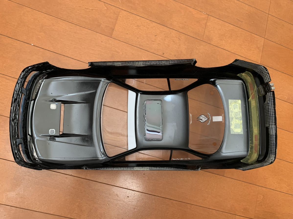 ヨコモ　ニッサン S14シルビア サンルーフ付　塗装済みボディ　中古_8