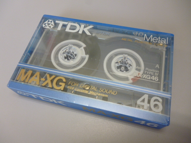 TDK MA-XG46 Fermo メタルポジション TYPE IV カセットテープ 46 【未