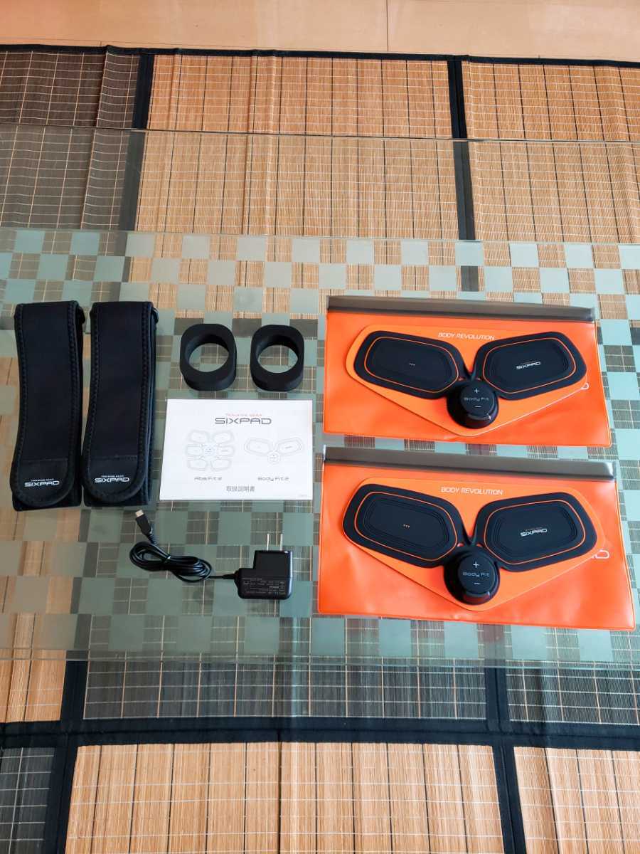  シックスパッド ボディフィット2 2台セット SIXPAD ツインボディ2(その他)｜売買されたオークション情報、yahooの商品情報をアーカイブ公開 - オークファン その他