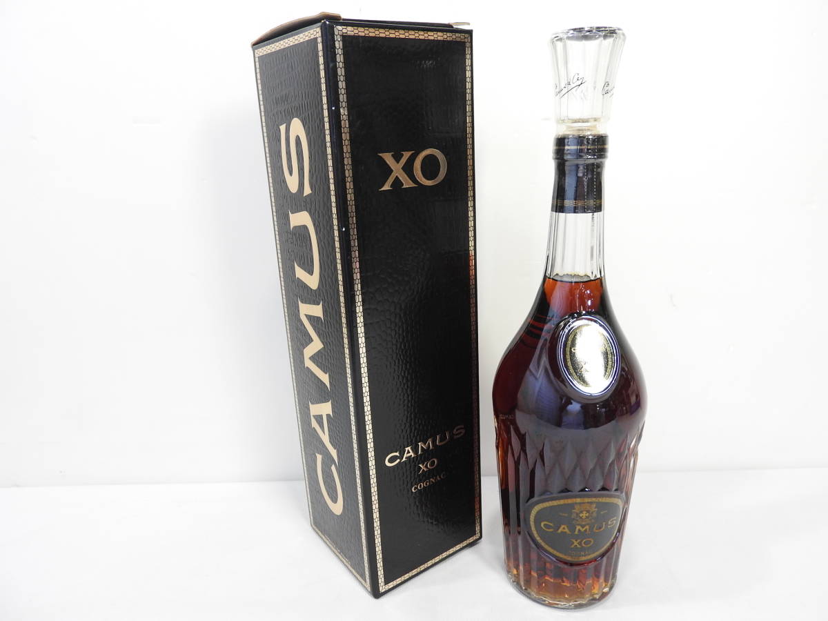 CAMUS カミュ XO ロングネック 700ml 未開栓 コニャック 箱付き 未開栓