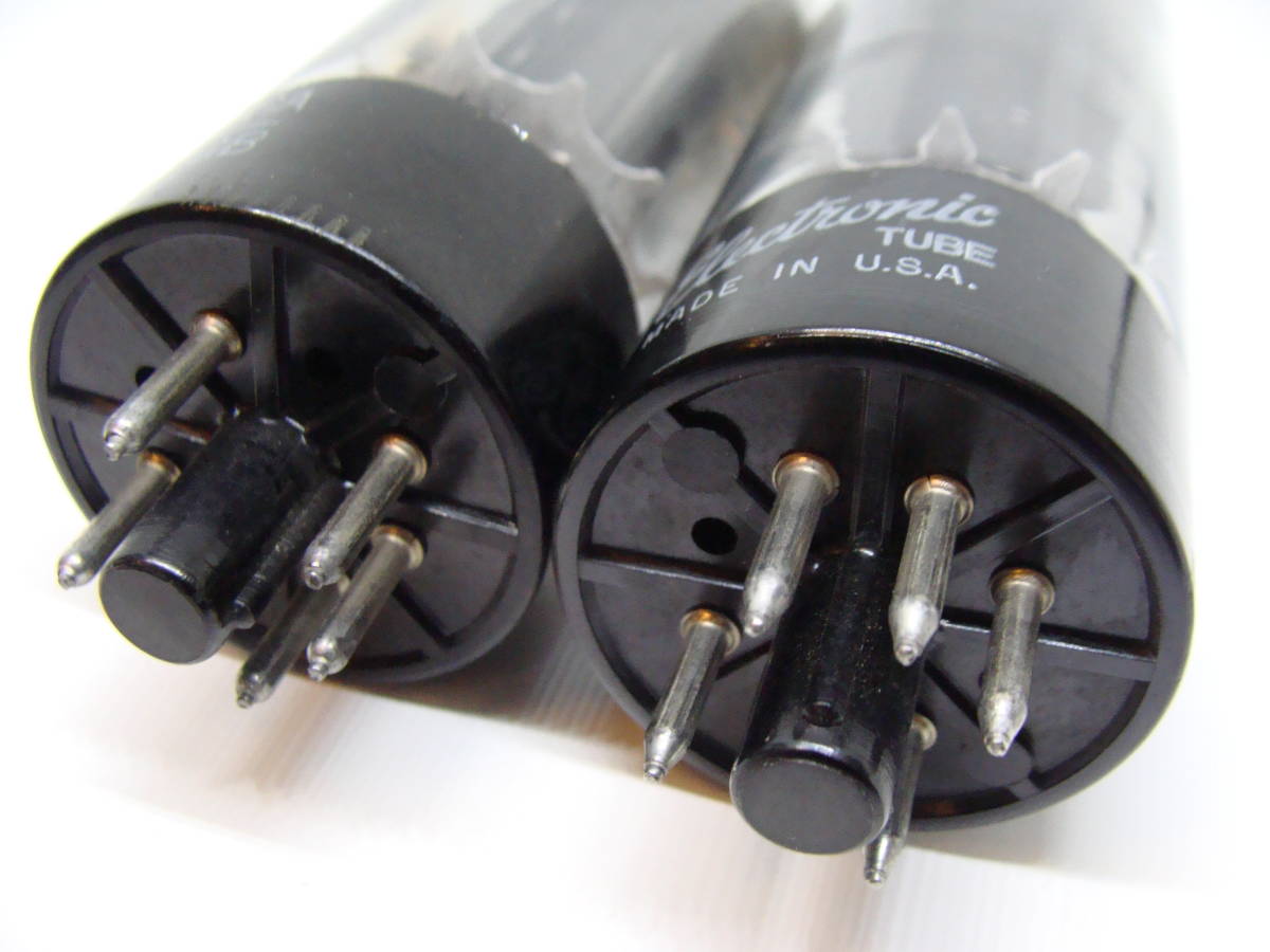 RCA 5U4GB 整流管 ブラックプレートNOS 3本セット RCA 5U4GB TubeWorks
