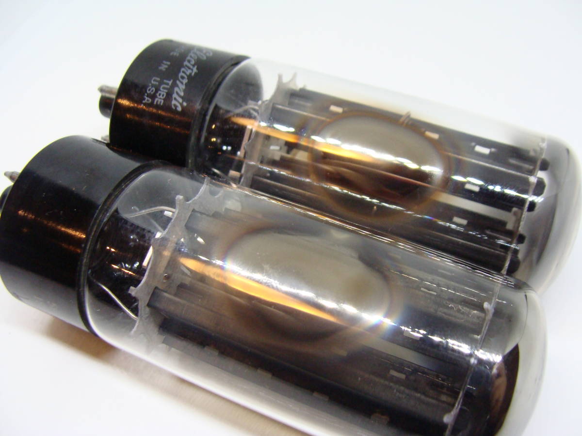 RCA 5U4GB 整流管 ブラックプレートNOS 3本セット RCA 5U4GB TubeWorks