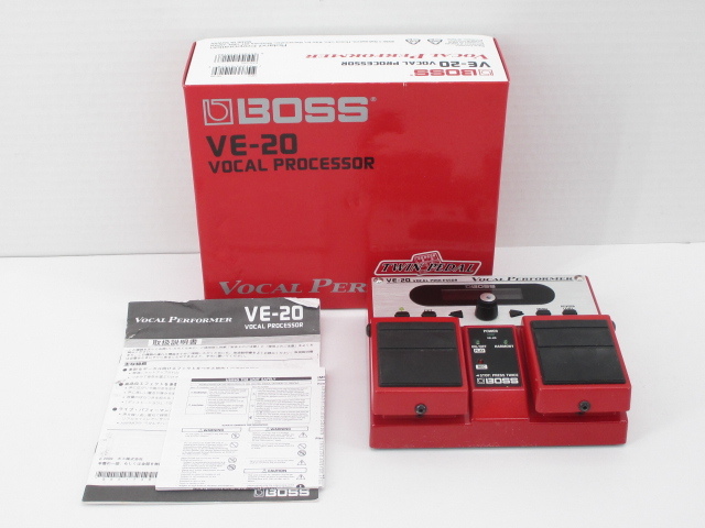 n16887-sb ジャンク○BOSS ボス VE-20 VOCAL PROCESSOR [088-200824