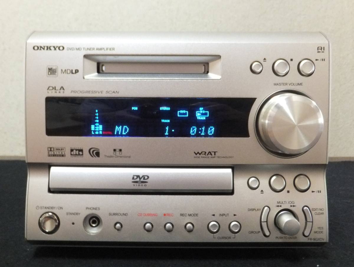 ONKYO FR DVDコンポ FR-S9GXDV(D) : 家電＆カメラ 動作品 ONKYO FR