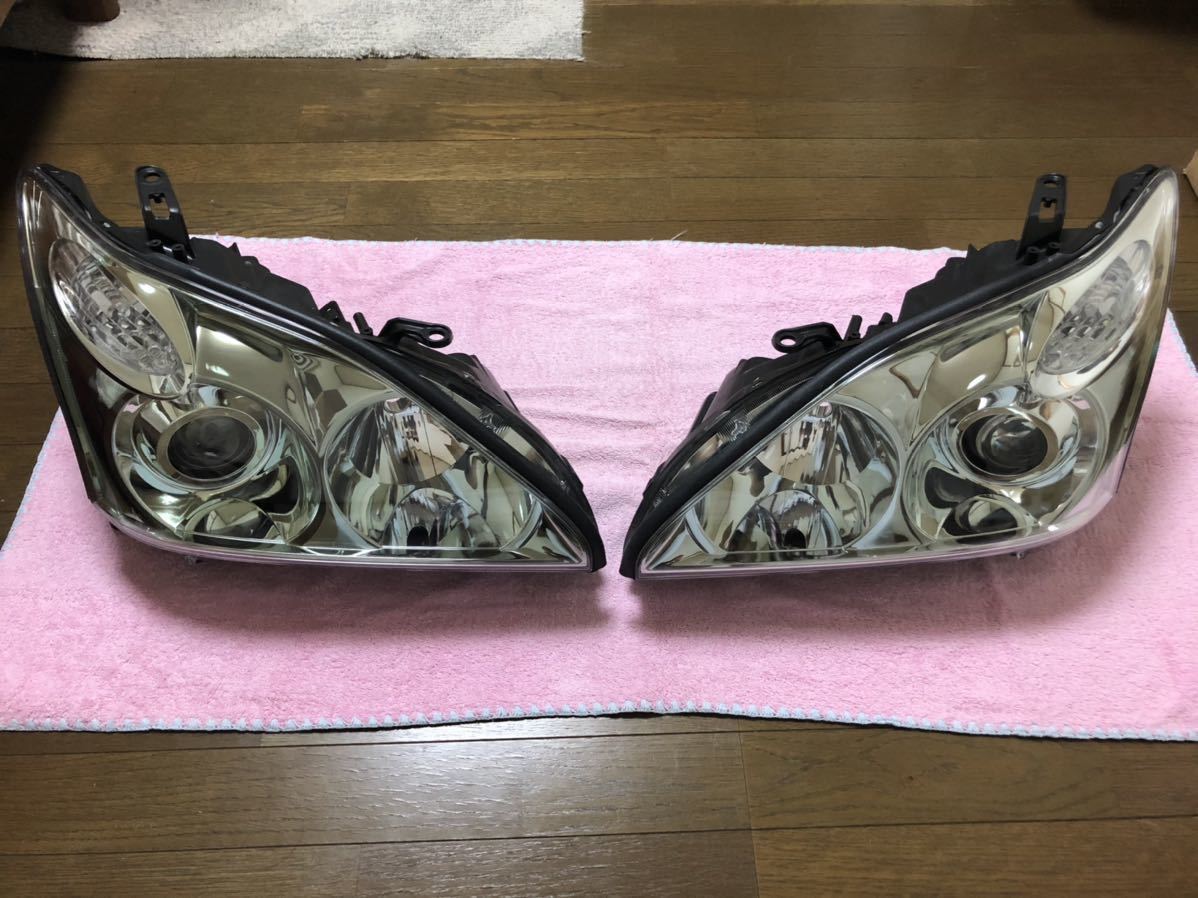 希少 30系 ハリアー 新品 左右セット 純正HIDヘッドライト 後期 AFS