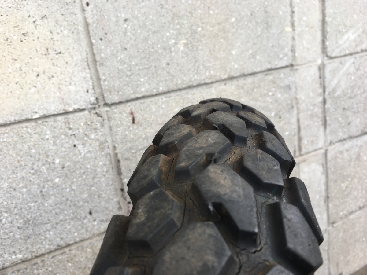 ホンダ XL250S 21インチ フロントホイール 21×1.60 DID リム 程度は