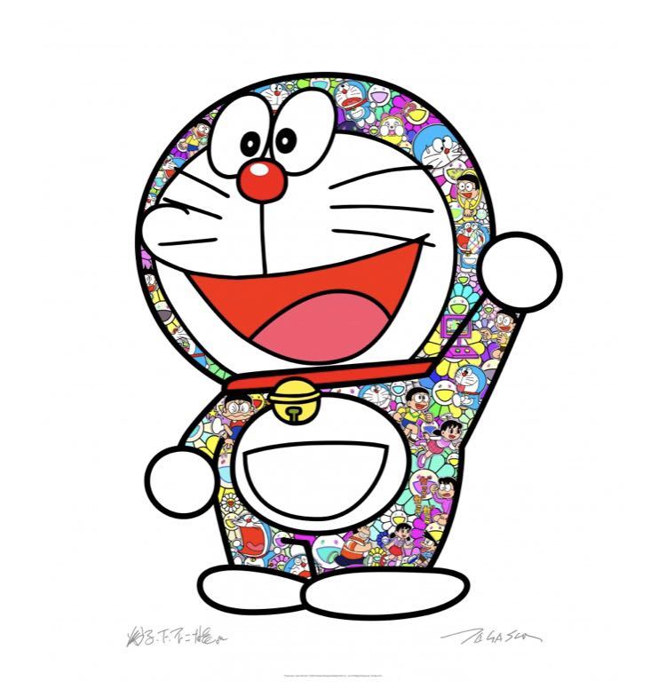 Tonari no Zingaroオンライン購入】ドラえもん さぁ！行くぞ！ 村上隆