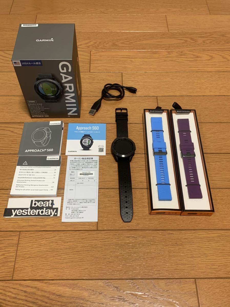 GARMIN APPROACH S60 GPSナビ セラミックモデル GARMIN ガーミン
