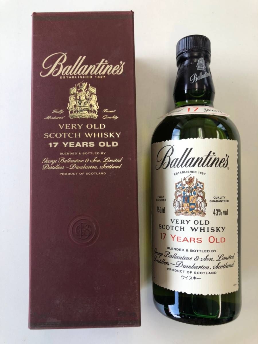 未開栓 Ballantine's 17 Years old VERY OLD バランタイン 17年 750ml