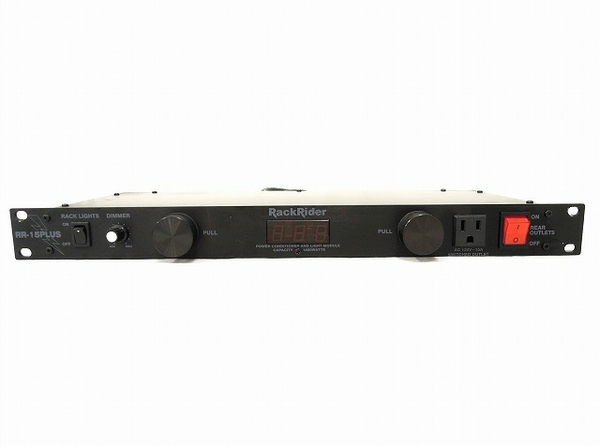 ジャンク FURMAN Rack Rider RR-15 PLUS パワーディストリビューター 音響機器 オーディオ O5130530 ...