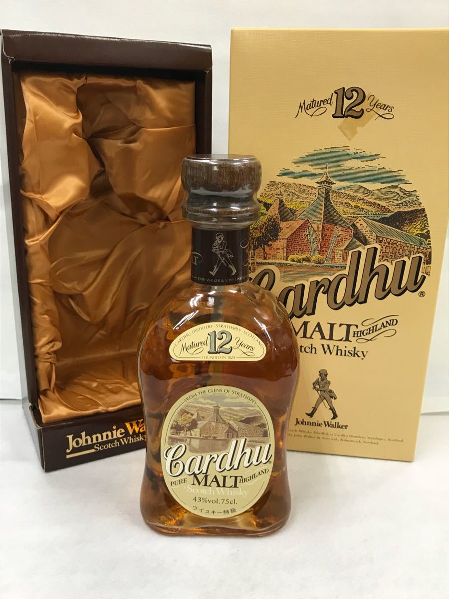 飲料・酒 Johnnie Walker Cardhu 12年熟成ウイスキー