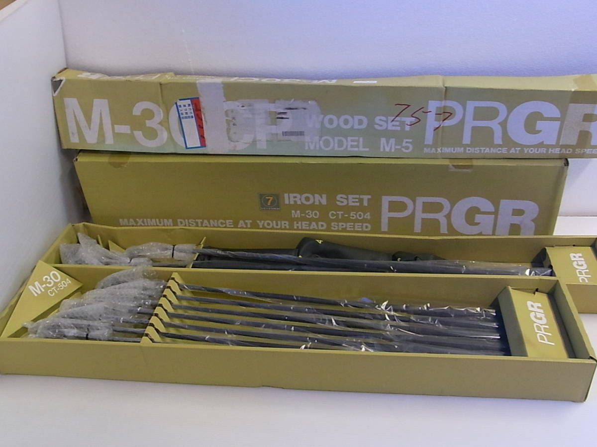 100%新品，人気SALE デッドストック PRGR プロギア アイアンセット ウッドセット パター 10本セット レディース(セット)｜売買されたオークション情報、yahooの商品情報をアーカイブ公開 - オークファン 女性右きき用