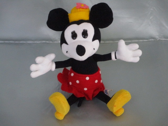 最終値下げ】東京ディズニーランド ミニー ぬいぐるみ 昭和レトロ
