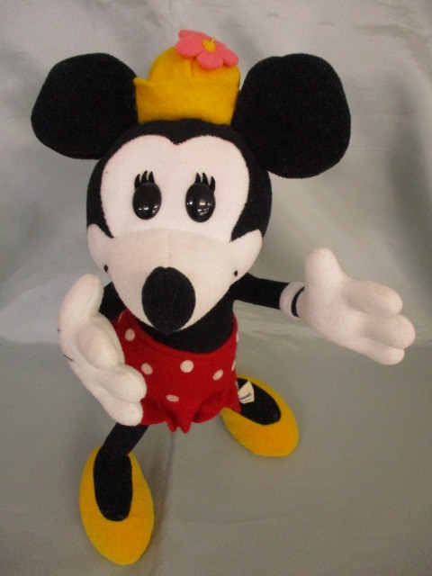 最終値下げ】東京ディズニーランド ミニー ぬいぐるみ 昭和レトロ