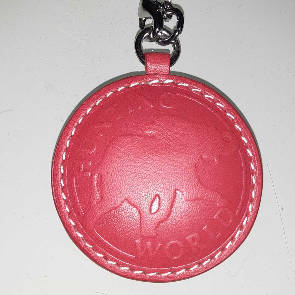 大得価，送料無料 ハンティングワールドHunting World レザー本革 キーホルダー 赤/レッド(その他)｜売買されたオークション情報、yahooの商品情報をアーカイブ公開 - オークファン 服飾小物