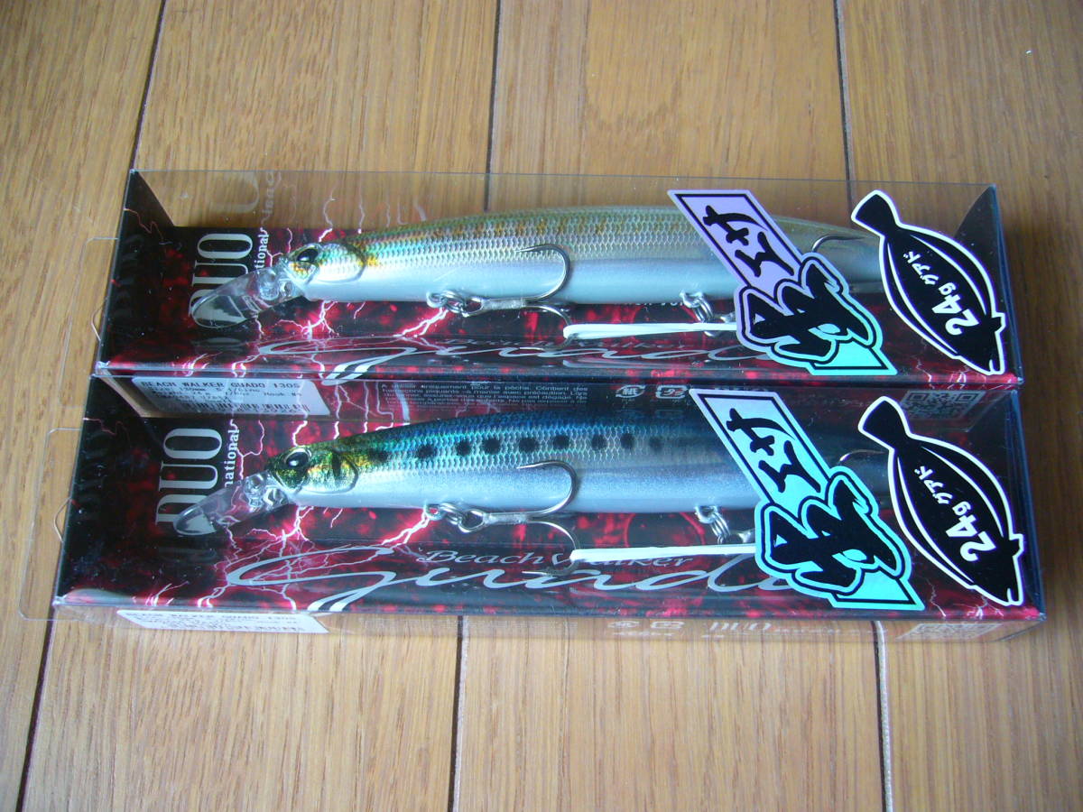 新作，定番人気 DUO デュオ ビーチウオーカー グアド １３０ S 生エサ カラー ２個セット(ミノー)｜売買されたオークション情報、yahooの商品情報をアーカイブ公開 - オークファン 海水