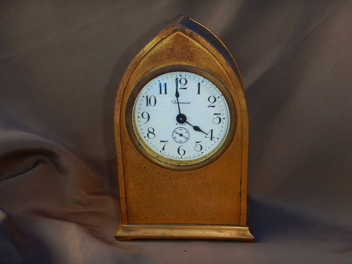 Ansonia USA アンソニア 置時計 - Clock ANSONIA 掛時計 アンティーク