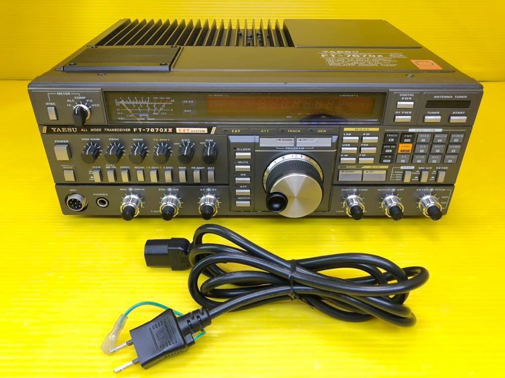 ジャンク品 部品取り品】YAESU ヤエス ALL MODE TRANSCEIVER FT-767GX