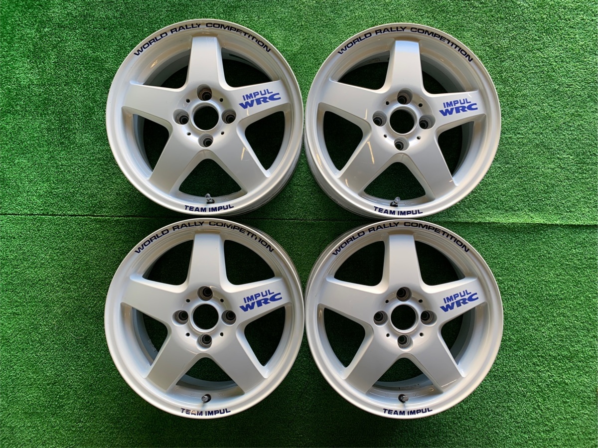 ☆レア物入荷 IMPUL インパルWRC 15インチ6J+50 100/4H ノート/マーチ 