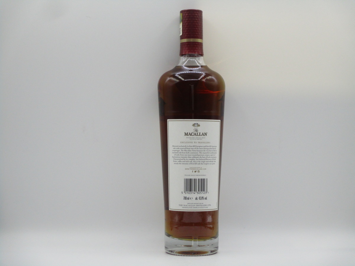 同梱OK商品】THE MACALLAN TERRA ザ マッカラン テラ ウイスキー 箱入