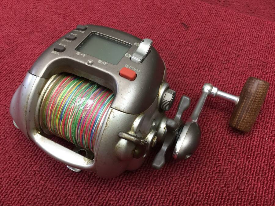シマノ3000XHなど電動リール 3点セット★ジャンク品Y5 シマノ3000XHなど電動リール 3点セット☆ジャンク品Y5 電動リール