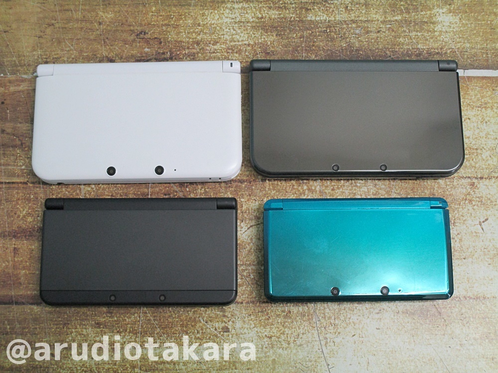 人気，定番人気 ジャンク品 任天堂 ニンテンドー new3DS 1台 3DS 1台 new3DSLL 1台 3DSLL 1台 計4台 セット(ニンテンドー3DS LL本体)｜売買されたオークション情報、yahooの商品情報をアーカイブ公開 - オークファン ニンテンドー3DS LL本体