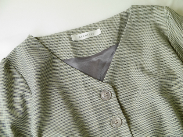 アルシーヴ Archives コーデいらず 楽なのにこなれ見え 女映え 千鳥格子 ワンピース Mサイズ 売買されたオークション情報 Yahooの商品情報をアーカイブ公開 オークファン Aucfan Com